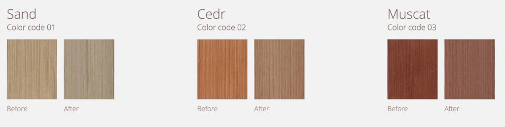 Sand, brun, röd ytterpanel